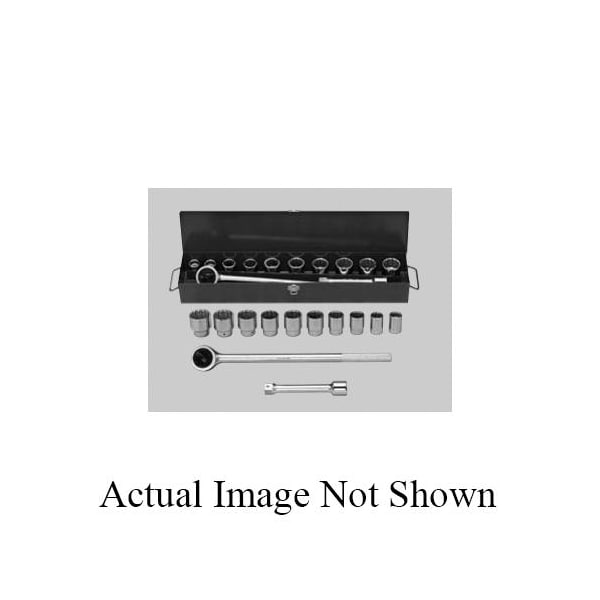 Set, Skt, 3/4, Std, 12Pc, Box,
